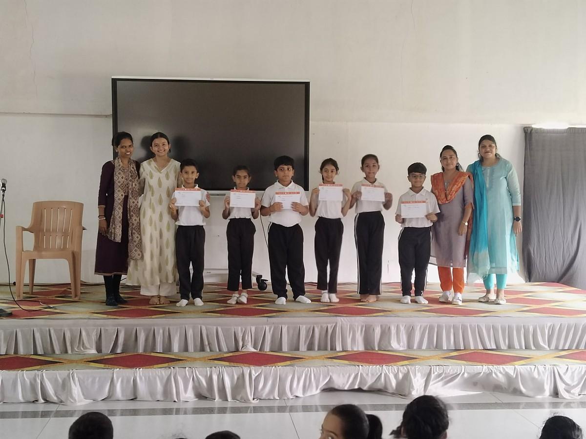 English Recitation Competition (Std I to II)