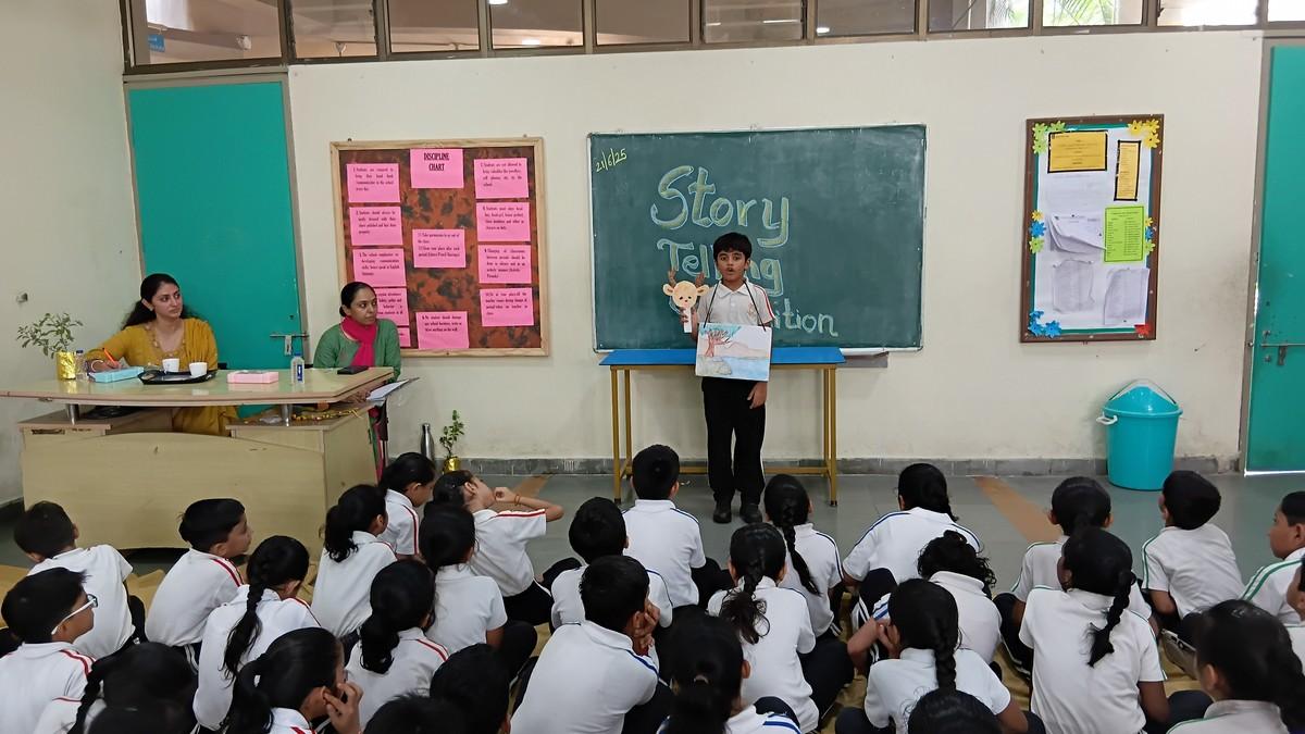 English Story Telling Competition (Std III)