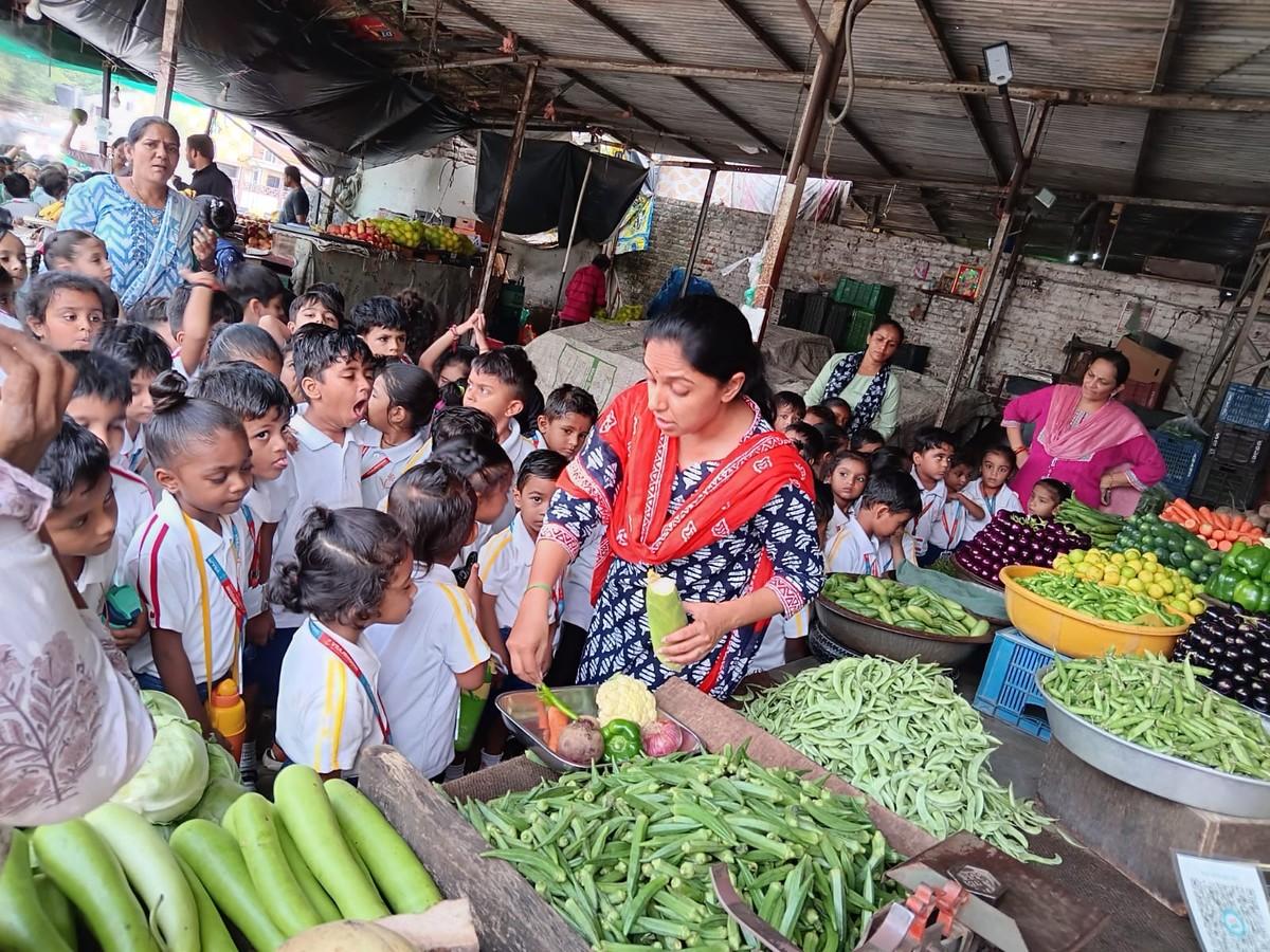 Visit to Fruit and Vegetable Market