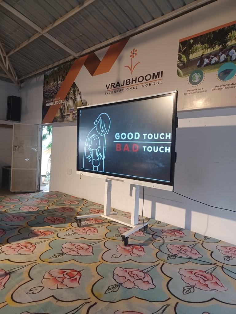 Std 1 and 2 Workshop: Good touch and bad touch